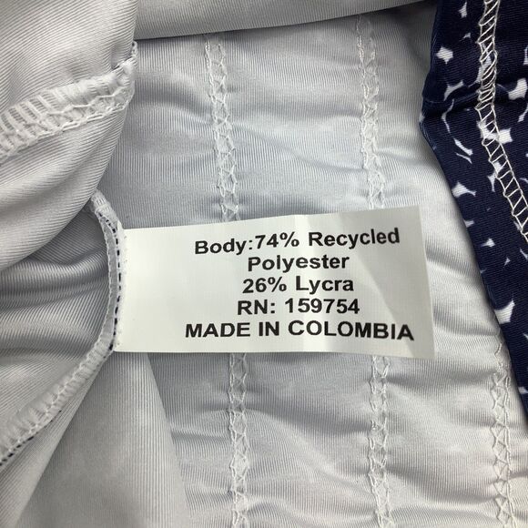 The Bubble Womens Lexi‎ Crop Top Blue Size Medium NWT - Picture 10 of 10